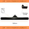 Heavy Duty 2" Thick straight Bar