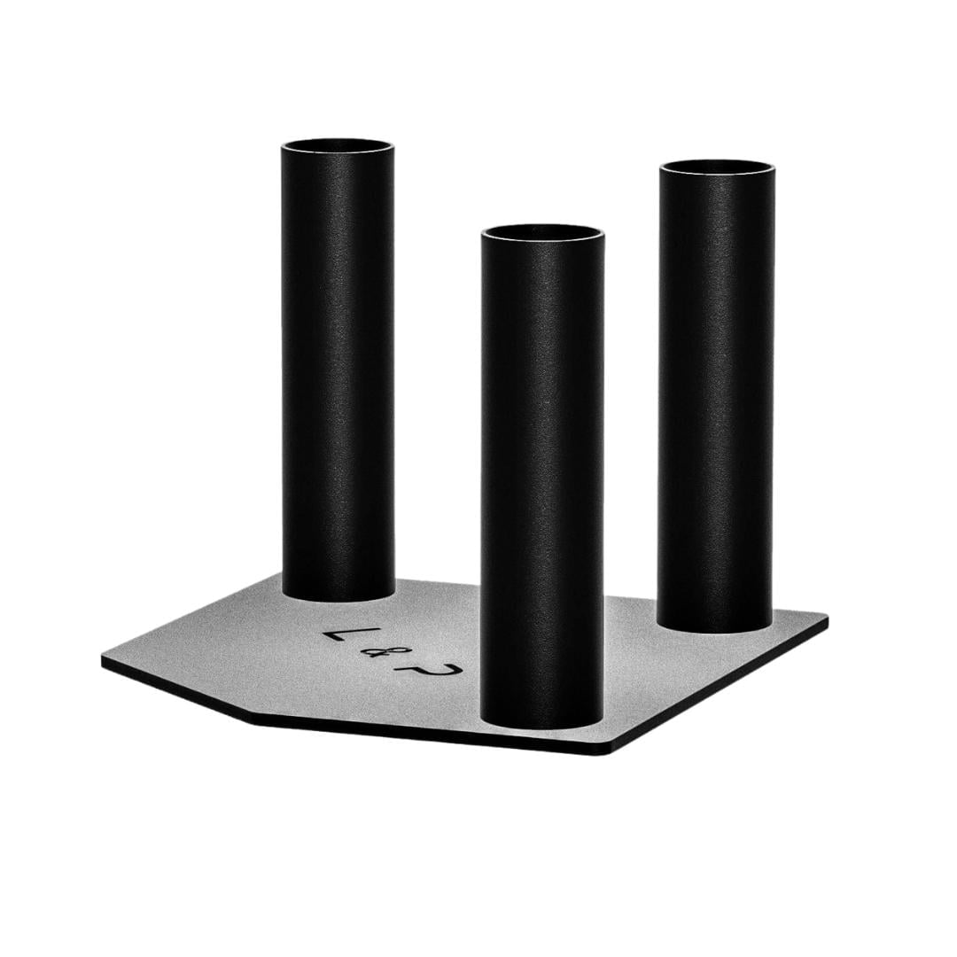 Floor Mounted Barbell Holder 3 Bar Holder Storage Holder