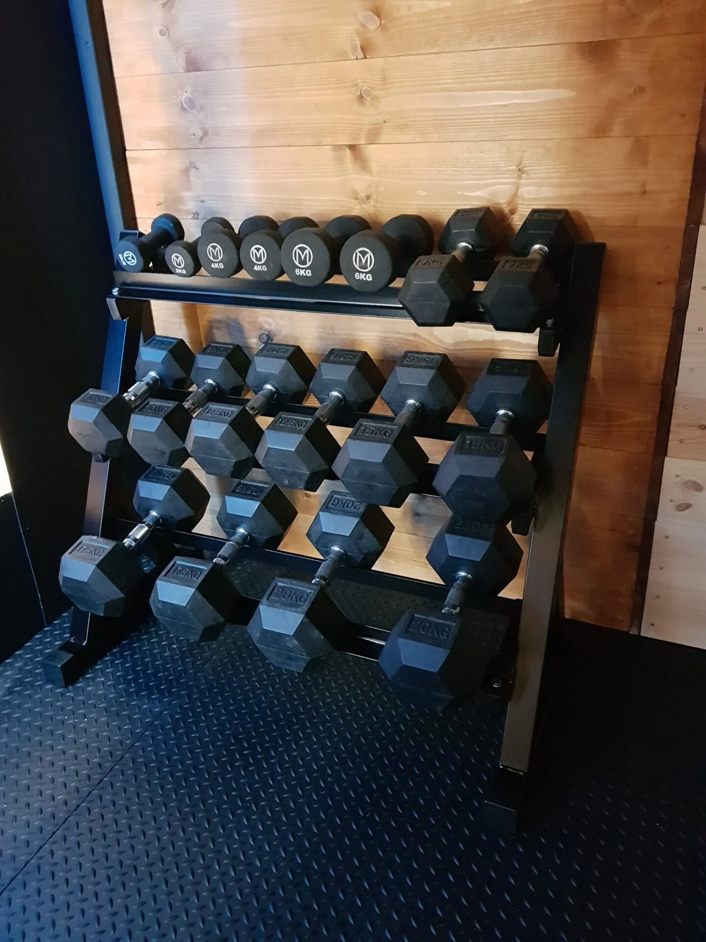 Lift and press Home Gym Equipment dumbbells stand bought from www.liftandpress.co.uk