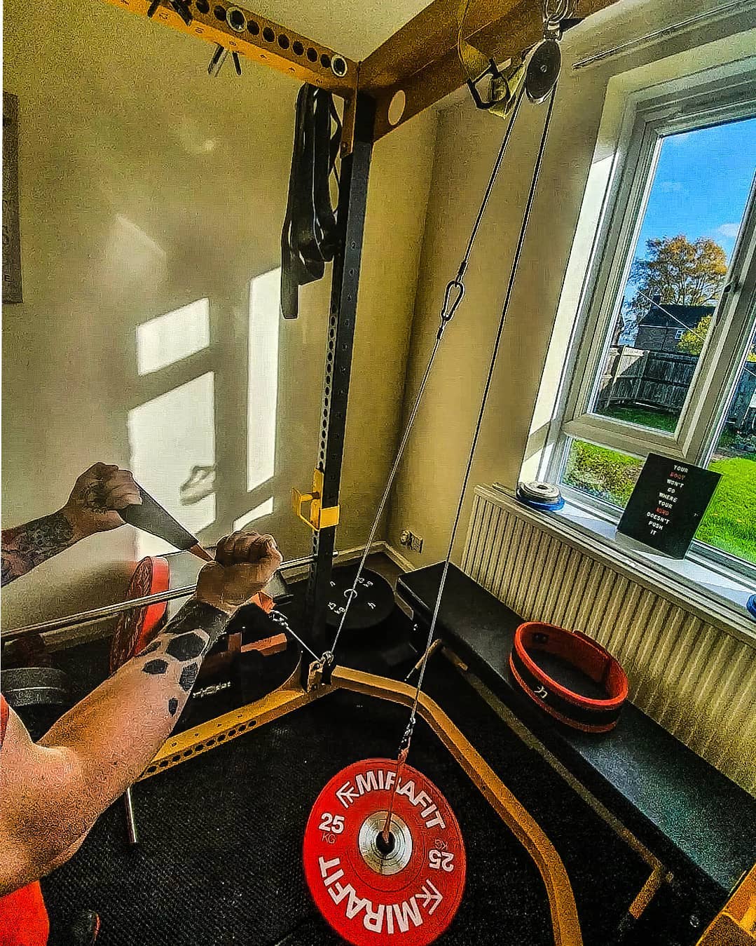 Home gym pulley online system uk