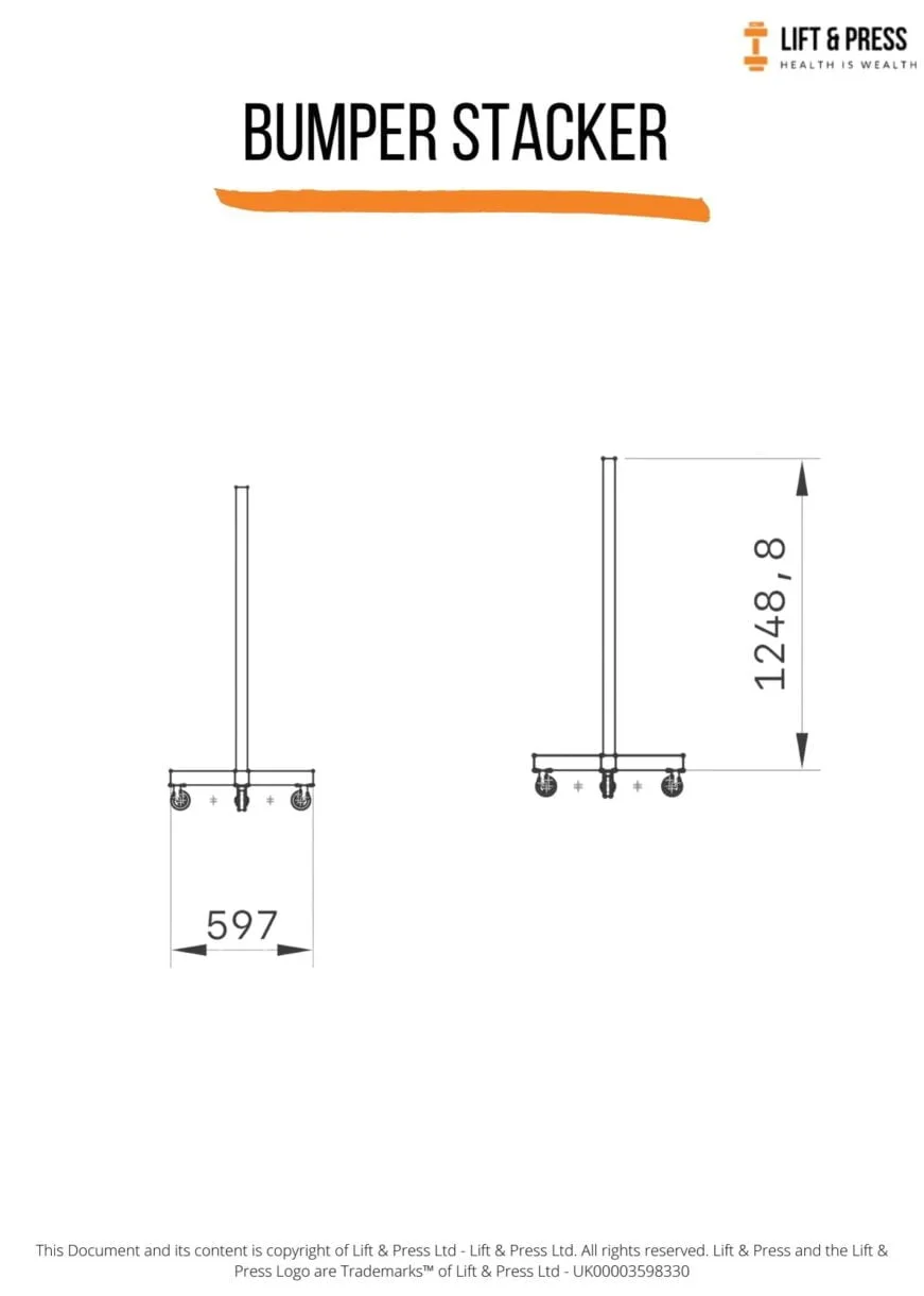 Lift and press Home Gym Equipment Weight plate stacker tower