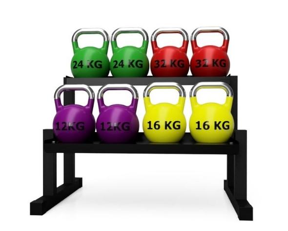 2 tier kettlebell rack