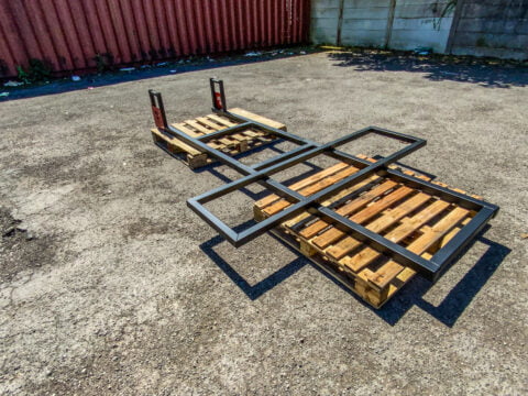 Lift and press Home Gym Equipment bespoke strongman training equipment