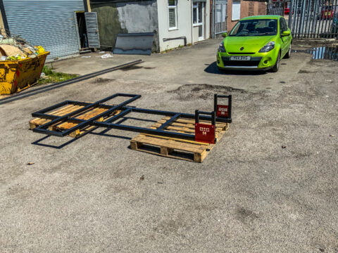 Lift and press Home Gym Equipment custom made car deadlift frame for strongman big h