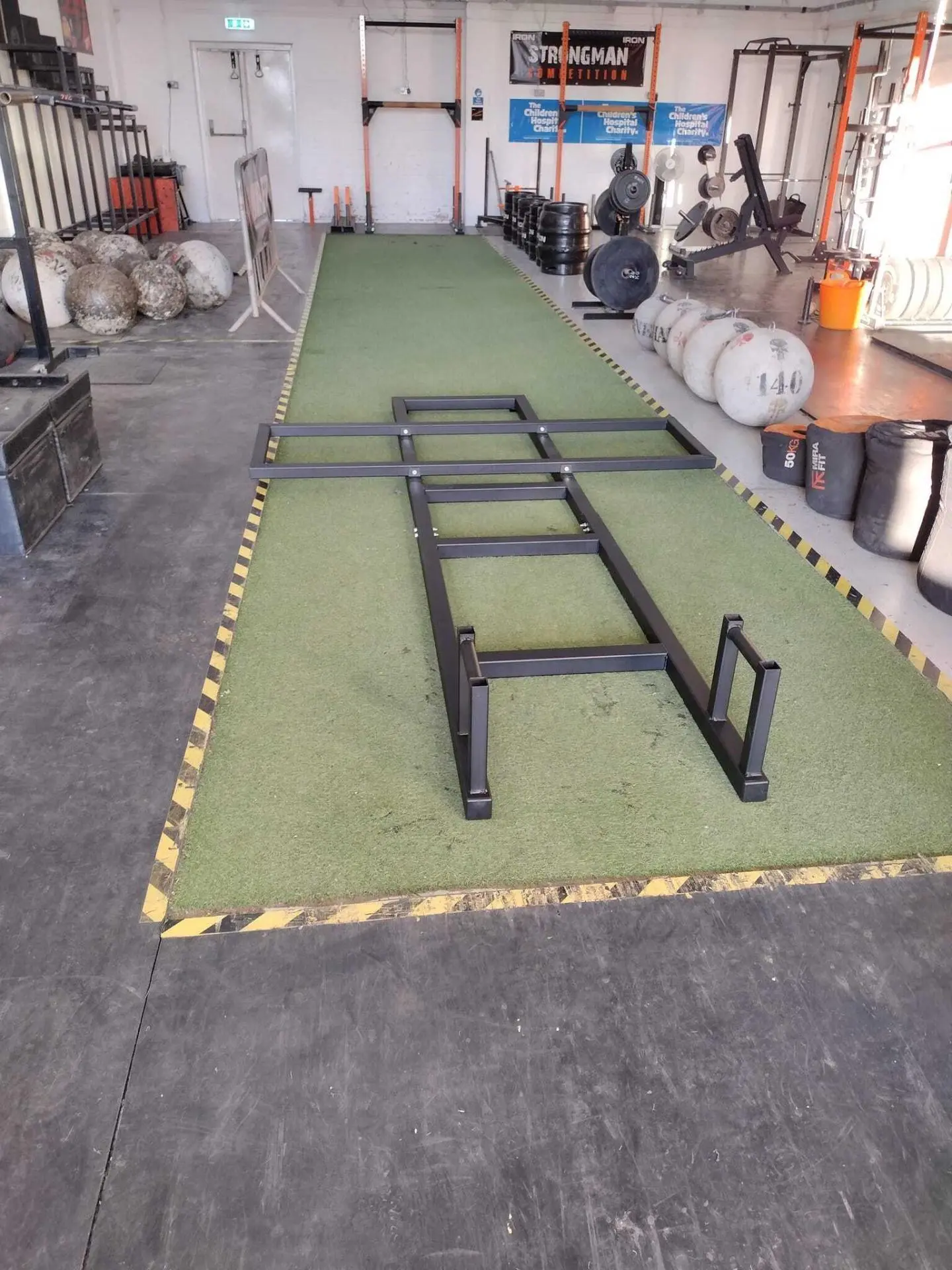 Lift and press Home Gym Equipment car deadlift frame for strongman training
